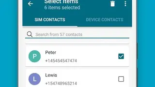 SIM Contacts by Mitali Parekh screenshot