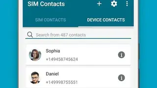 SIM Contacts by Mitali Parekh screenshot