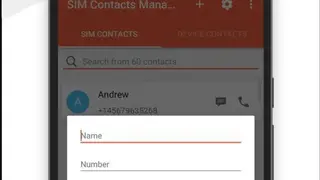 SIM Contacts Manager screenshot