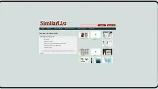 SimilarList screenshot