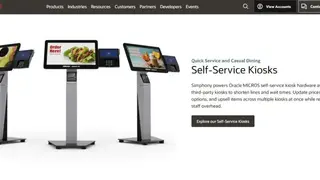 Simphony POS screenshot