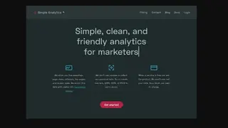 Simple Analytics screenshot