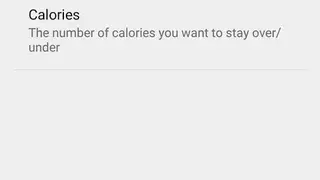 Simple Calorie Counter screenshot