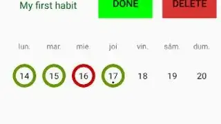 Simple Habit Tracker screenshot