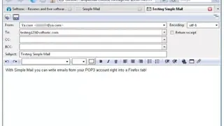 Simple Mail screenshot