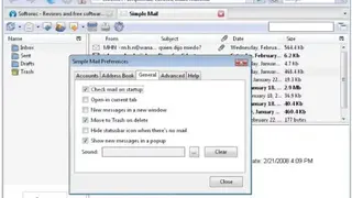 Simple Mail screenshot
