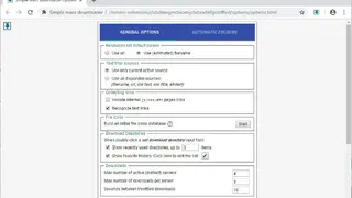 Simple mass downloader screenshot