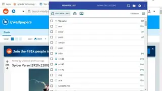 Simple mass downloader screenshot