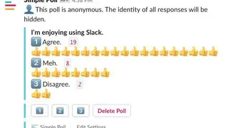 Simple Poll screenshot