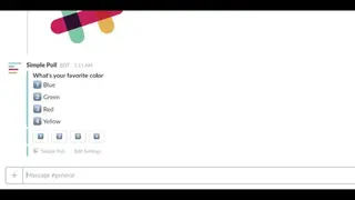 Simple Poll screenshot