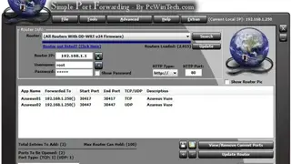 Simple Port Forwarding screenshot