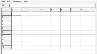 Simple Spreadsheet screenshot