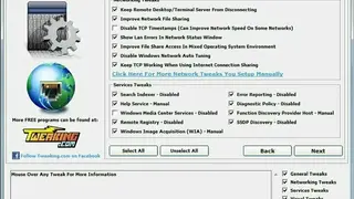Simple System Tweaker screenshot