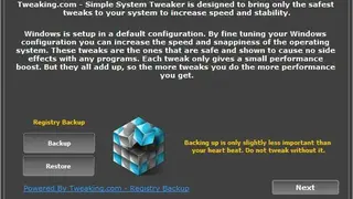 Simple System Tweaker screenshot