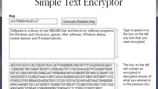 Simple Text Encryptor screenshot