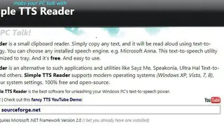 Simple TTS Reader screenshot