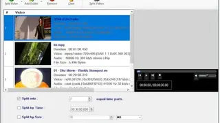 Simple Video Splitter screenshot
