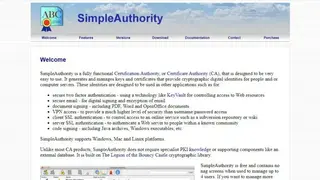 SimpleAuthority screenshot