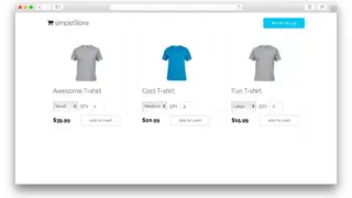 SimpleCart(js) screenshot