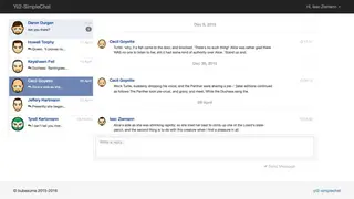 SimpleChat screenshot