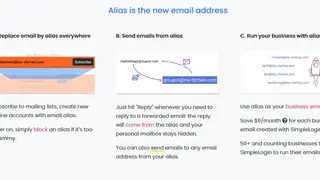 SimpleLogin screenshot