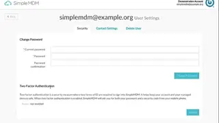 SimpleMDM screenshot