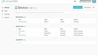 SimpleMDM screenshot