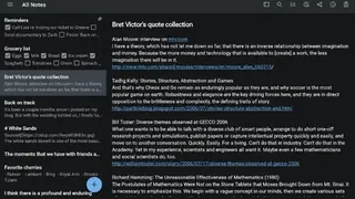 Simplenote screenshot