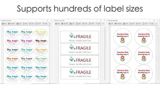 SimpleOne Label Maker screenshot
