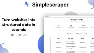 Simplescraper screenshot