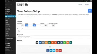 SimpleShareButtons screenshot