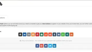 SimpleShareButtons screenshot