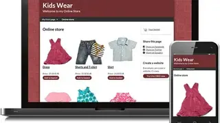 SimpleSite screenshot