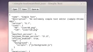 Simpletext screenshot