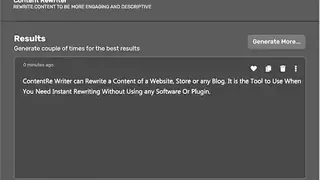 Simplified screenshot