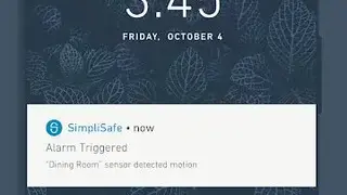 SimpliSafe Home Security App screenshot