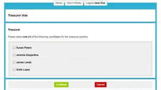 Simply Voting screenshot
