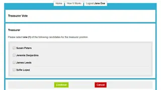 Simply Voting screenshot