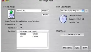 SimplyBurns screenshot