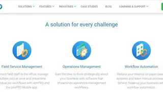 simPRO Software screenshot