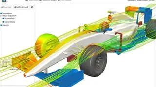 Simscale CFD screenshot