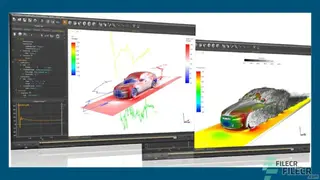 SIMULIA XFlow CFD screenshot