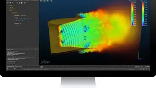 SIMULIA XFlow CFD screenshot