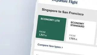 Singapore Airlines screenshot