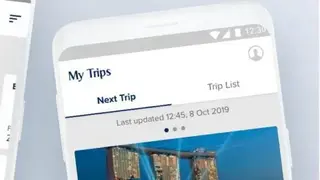 Singapore Airlines screenshot