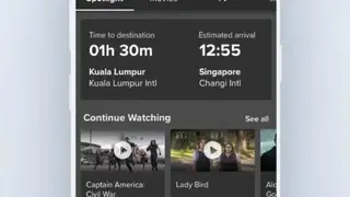 Singapore Airlines screenshot
