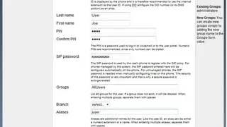 sipXecs screenshot