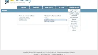 sipXecs screenshot