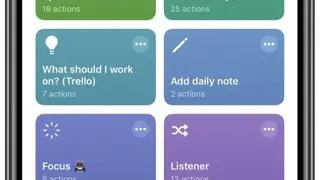 Siri Shortcuts screenshot