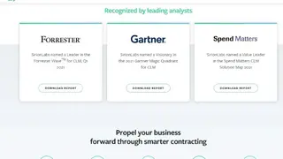 SirionLabs Contract Lifecycle Management screenshot